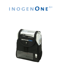 INOGENONE® G4 Ultra Portable Oxygen Concentrator With 4 Cell Battery