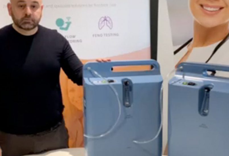 How to connect two 5 litre oxygen concentrators to produce 10 litres of medical grade oxygen.